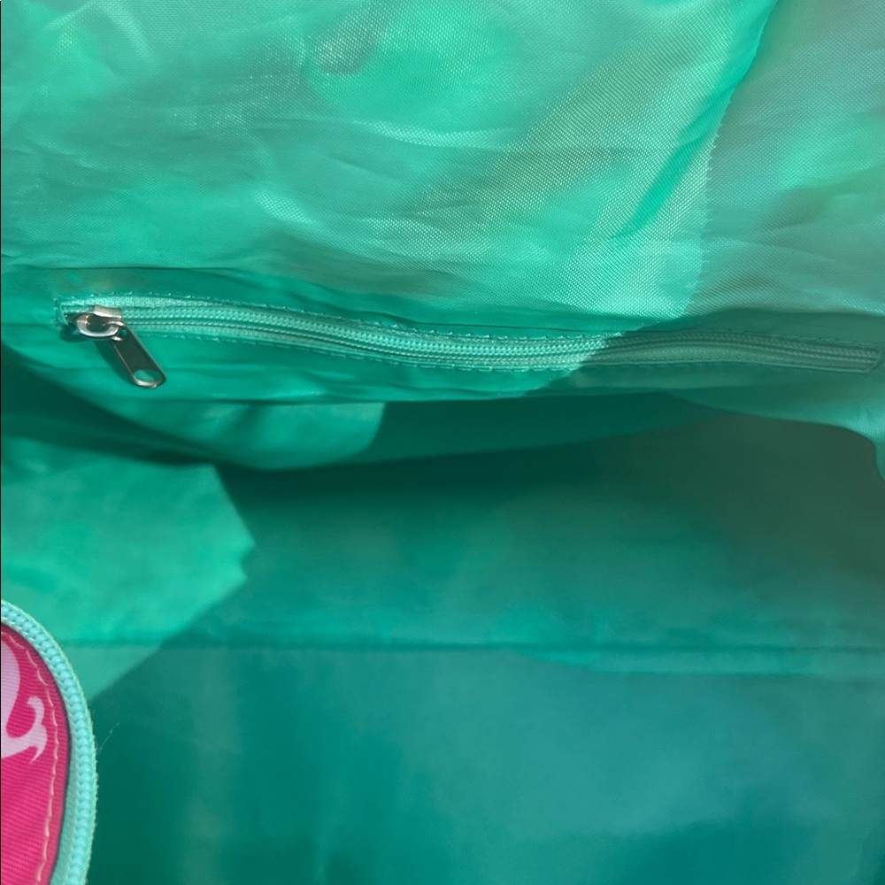 Pink and White Whale Print Duffel Bag‎ “GRAMMIE” - Picture 10 of 15